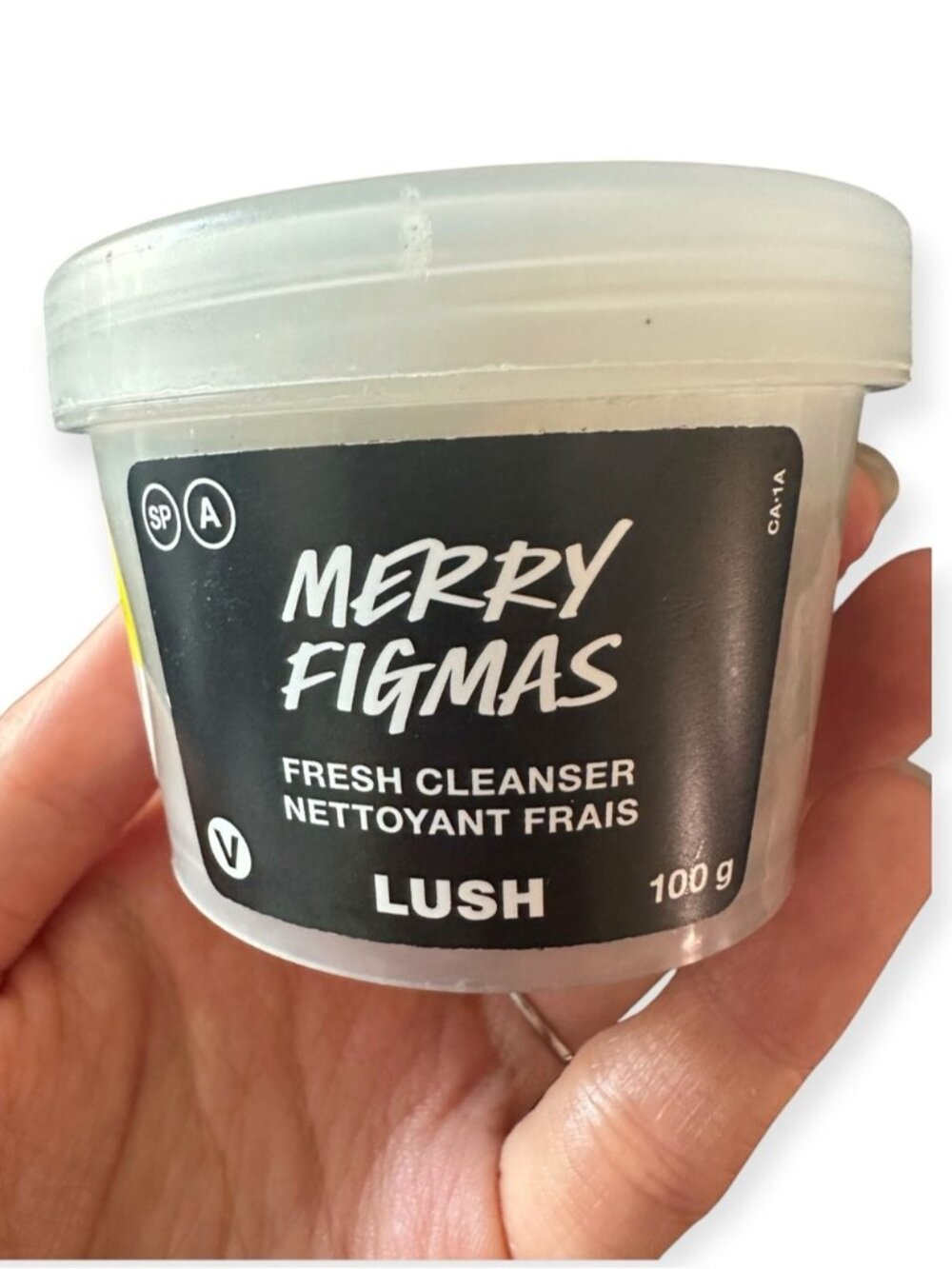 NEW LIMITED EDITION Lush Merry Figmas Fresh hydrating Face Cleanser wash natural - Picture 5 of 7